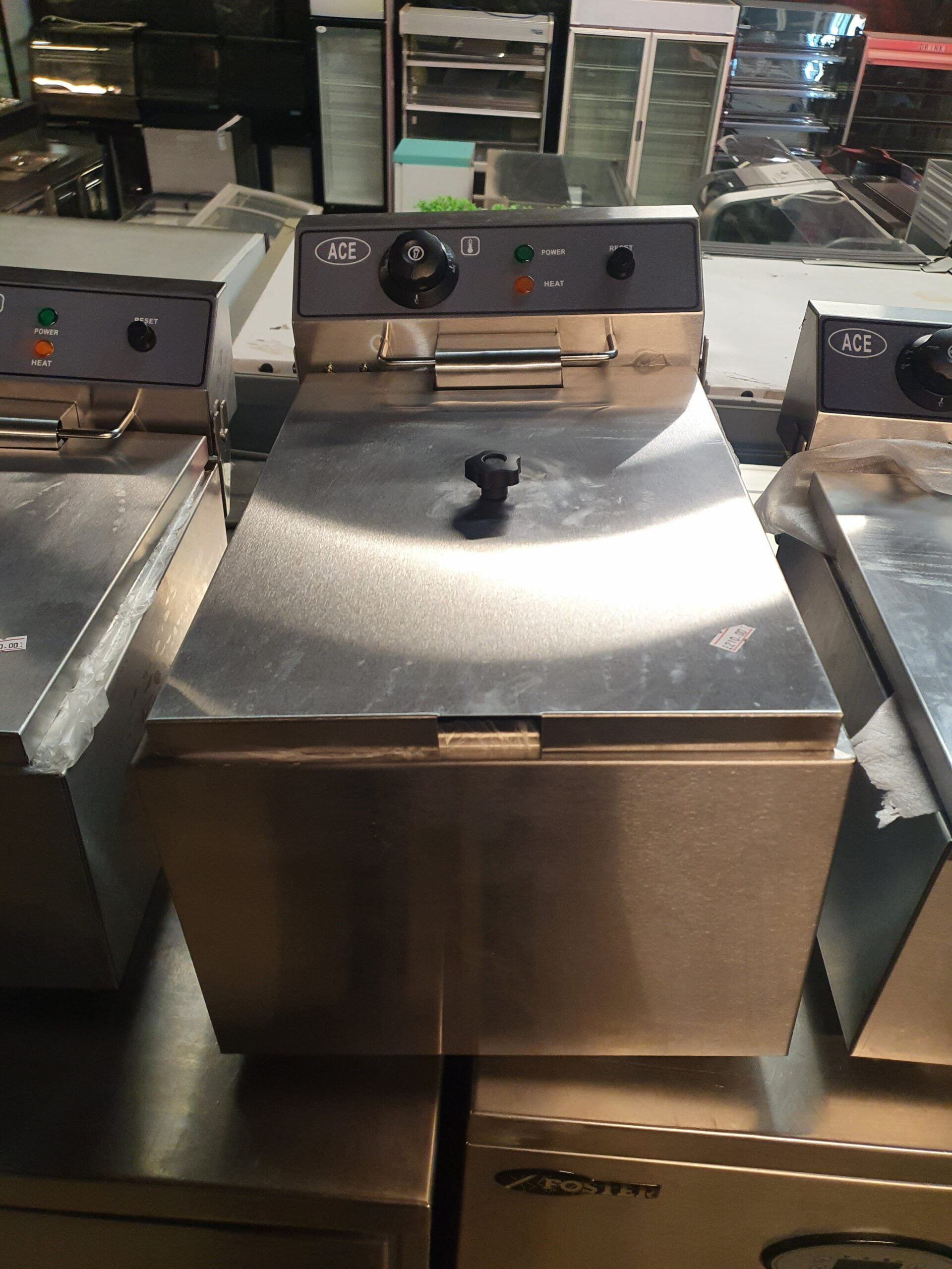17 Litre Single Electric Chip Fryer Cook Cool Catering Equipment