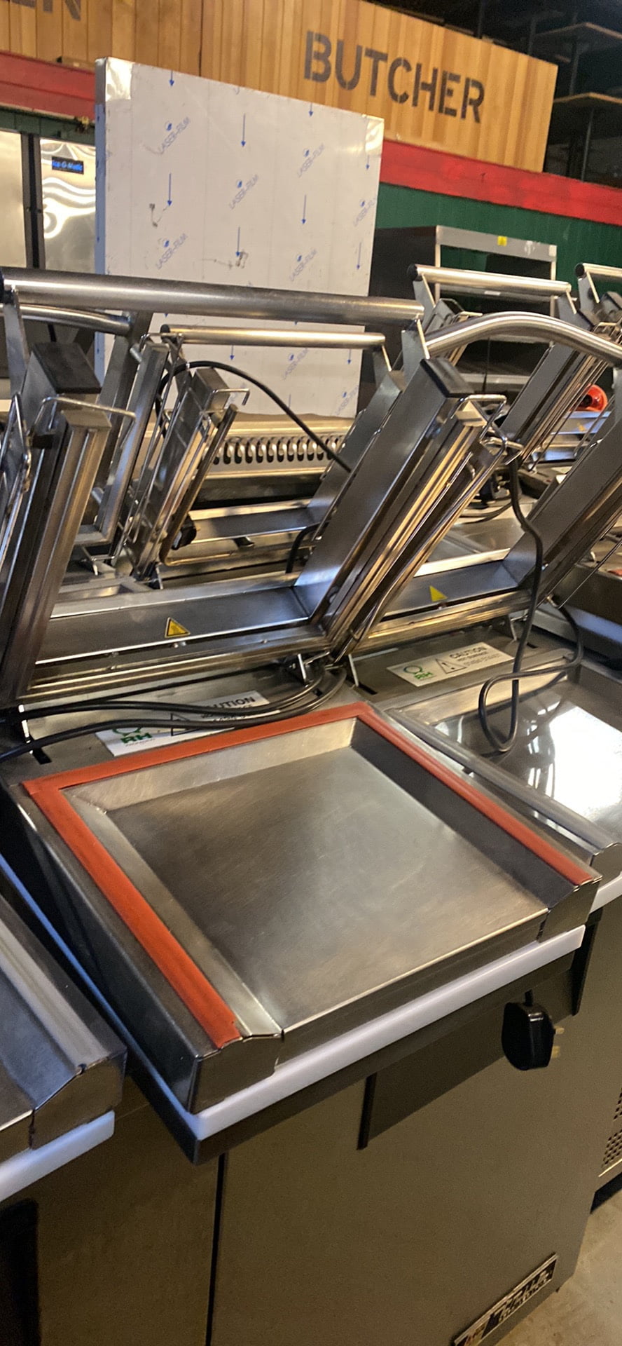 Fish and Meat sealing machine Cook Cool Catering Equipment