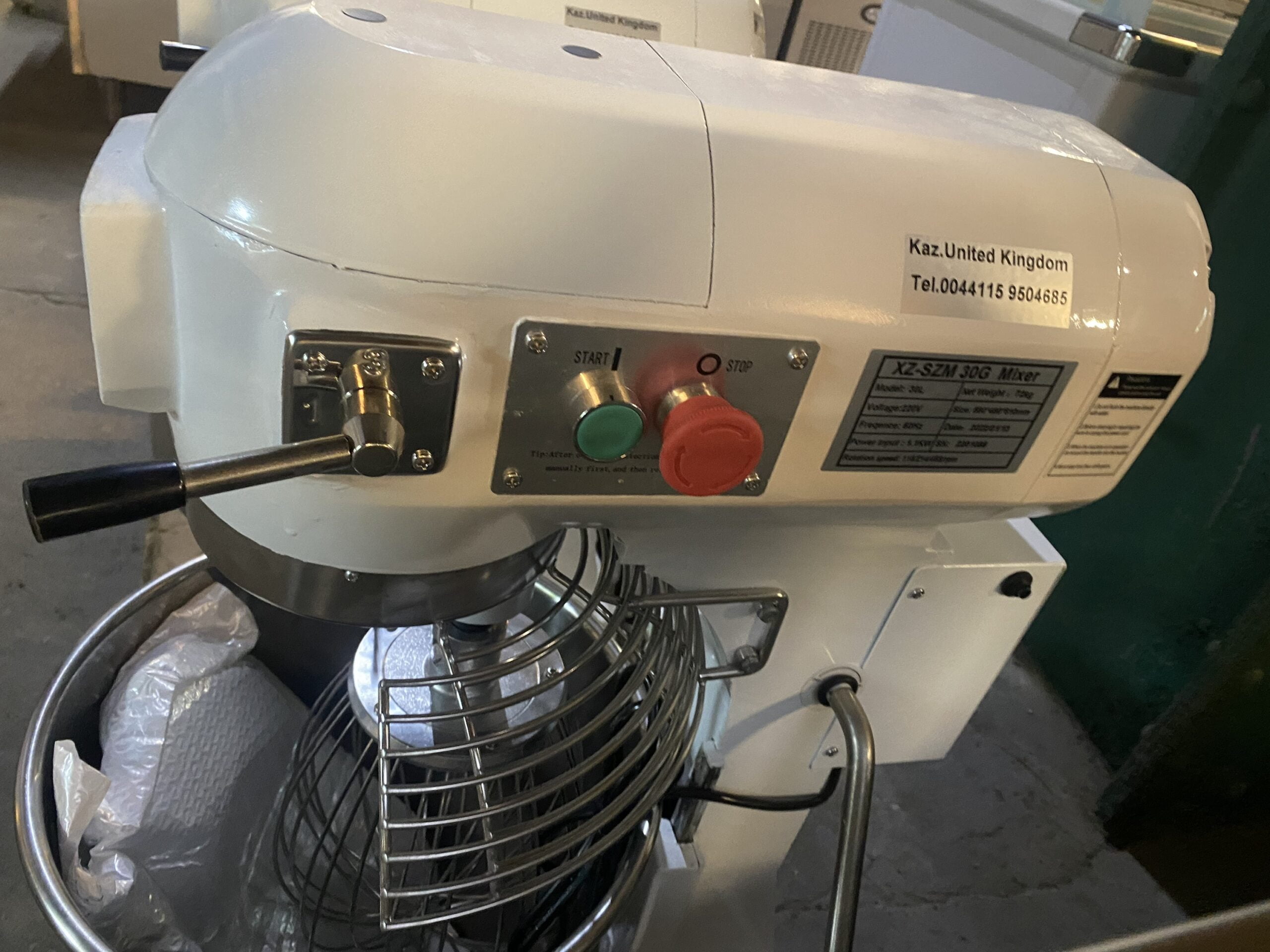 30 litre Commercial Dough Mixer Cook Cool Catering Equipment