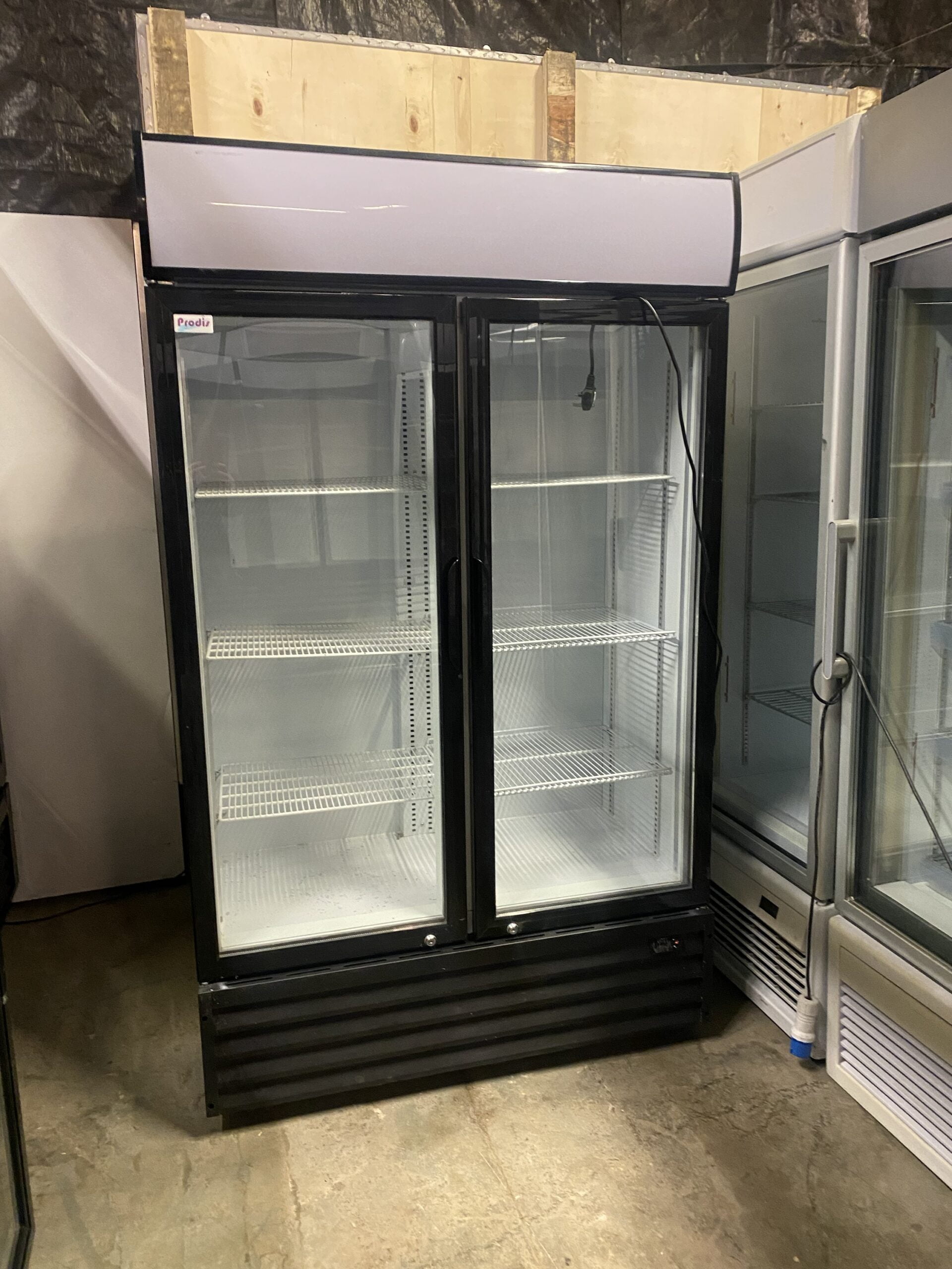 Double Glass Door Fridge - Cook Cool Catering Equipment