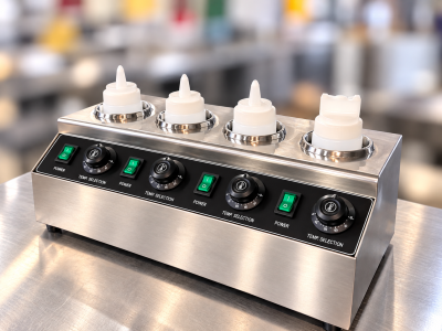 Electric 4-Bottle Sauce Warmer - Image 2