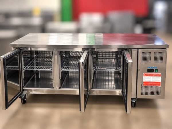 Triple Door Undercounter Prep Fridge - Image 2